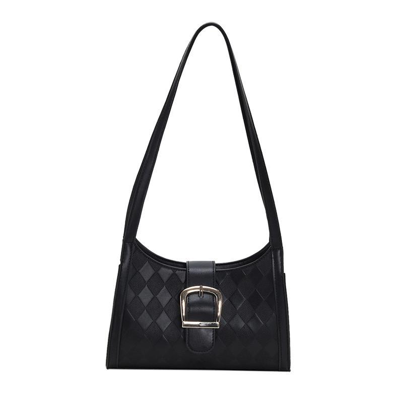 Chic Vintage Underarm Bag For Women 2023 Summer Casual Commuter Shoulder Bag Fashionable Simple Handbag