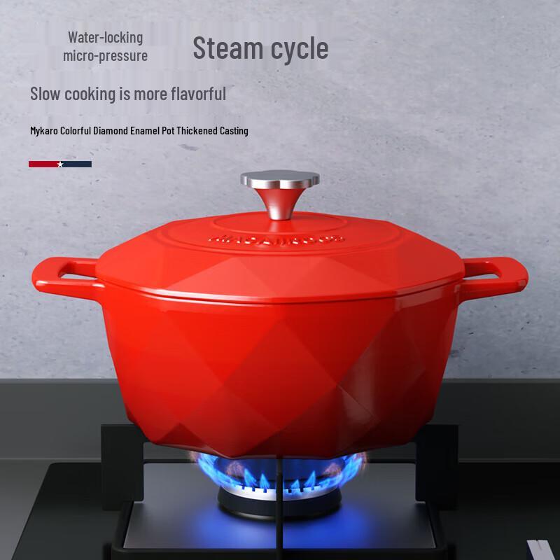 Maikaro Diamond Enamel Micro-Pressure Pot