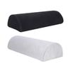 Half Moon Bolster Pillow for Legs Back Sleeping Knee Pillow Memory Foam under Knee Pillow with Machine Washable Cover for Ankle Foot Comfort
