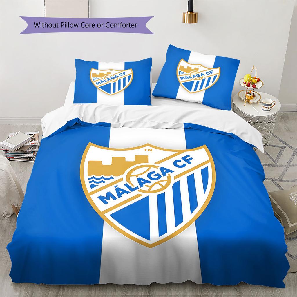 Málaga Bedding Quilt Set Quilt Cover Pillowcase Home Decoration Birthday Gift (1 * duvet cover + 2 * pillowcase, without core)