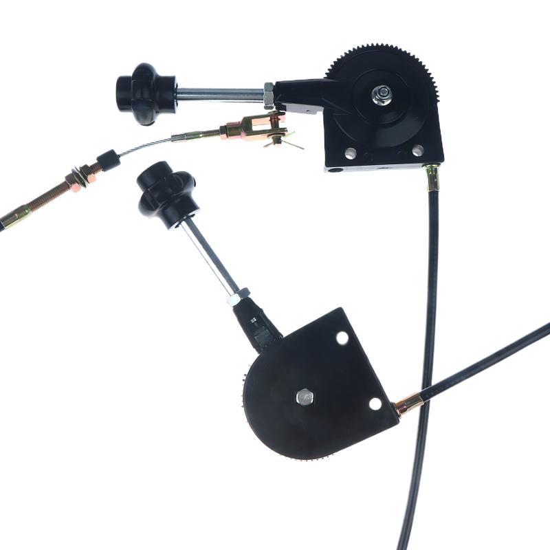 Controllo Acceleratori Manuale Per Escavatore Mietitrebbia Trattore Nave Spargiletame Assemblaggio Cavo Acceleratore Controller Auto-Bloccante