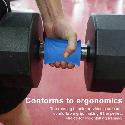 1/2 st Vinklade skivstångsgrepp Halkfria Ergonomiska Tyngdlyftningshandtag Minskar Ledbelastning Bänkpress Biceps Triceps Armträning Hantelgrepp
