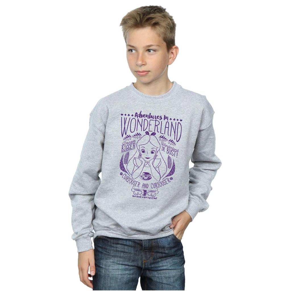 Disney Boys Alice In Wonderland Adventures Sweatshirt
