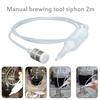 Tubo per sifone per birra Strumento per la produzione di birra per vino 2M Tubo in plastica per birra per birra Strumento per homebrew Strumento per la produzione di birra MYY