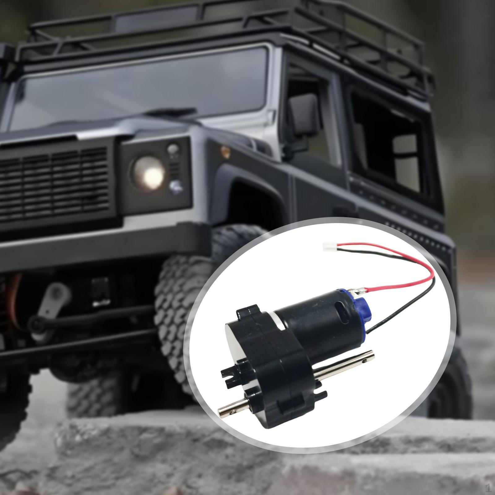 

box with 370 , Easy to Install, Replace Part, Remote Control Car Accessories for MN82 MN99S MN78 чорний