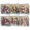 Diamond Painting Christmas Cards Diamond Painting Greeting Cards DIY Diamond Art Cards Arts Crafts for Birthday Thanksgiving Day