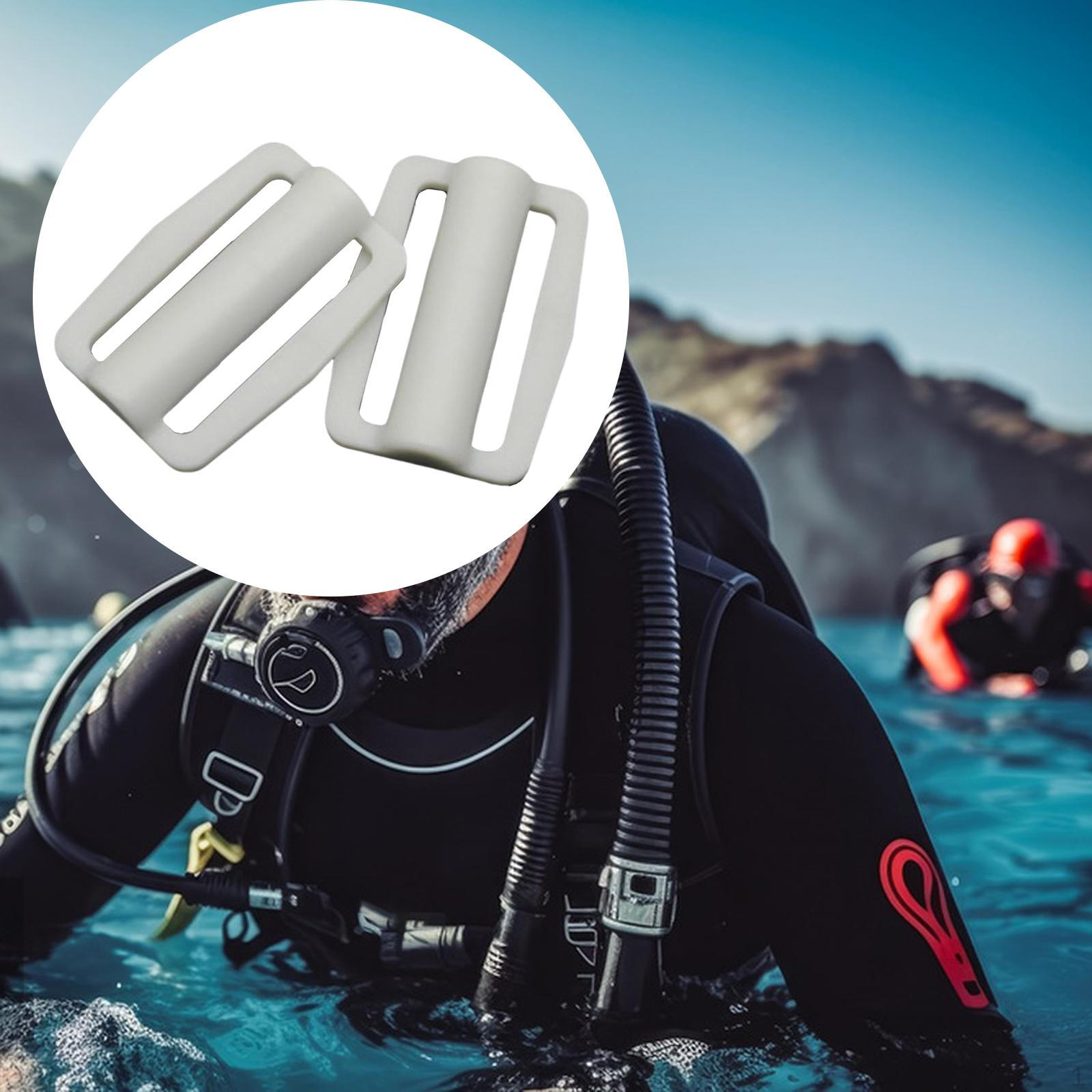 

2 шт. Держатель для грузового пояса для подводного плавания Luminous Green