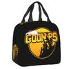 Benutzerdefinierte The Goonies Never Say Die Isolierte Lunchtaschen für Arbeit Schule Horror Abenteuerfilm Wiederverwendbare Thermokühlbox Bento Box