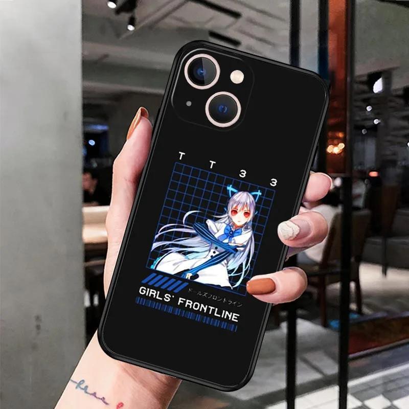 Apple IPhone16Pro Mobile Phone Case, Luxury Girl Frontline Animation Mobile Phone Case, Painted and Anti-drop Huawei