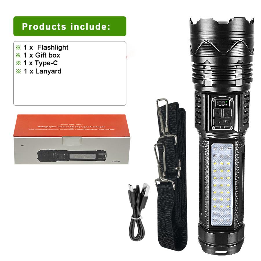 

900000LM ультра мощный фонарик с COB-лампами масштабируемый фонарь USB перезаряжаемая лампа IPX6 водонепроницаемые фонари для кемпинга A-900000LM