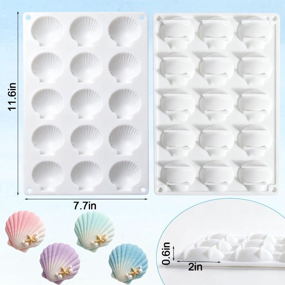 Shell Shaped Mousse Cake Mold Reusable Baking Mould Chocolate Dessert Mold  Dessert Making