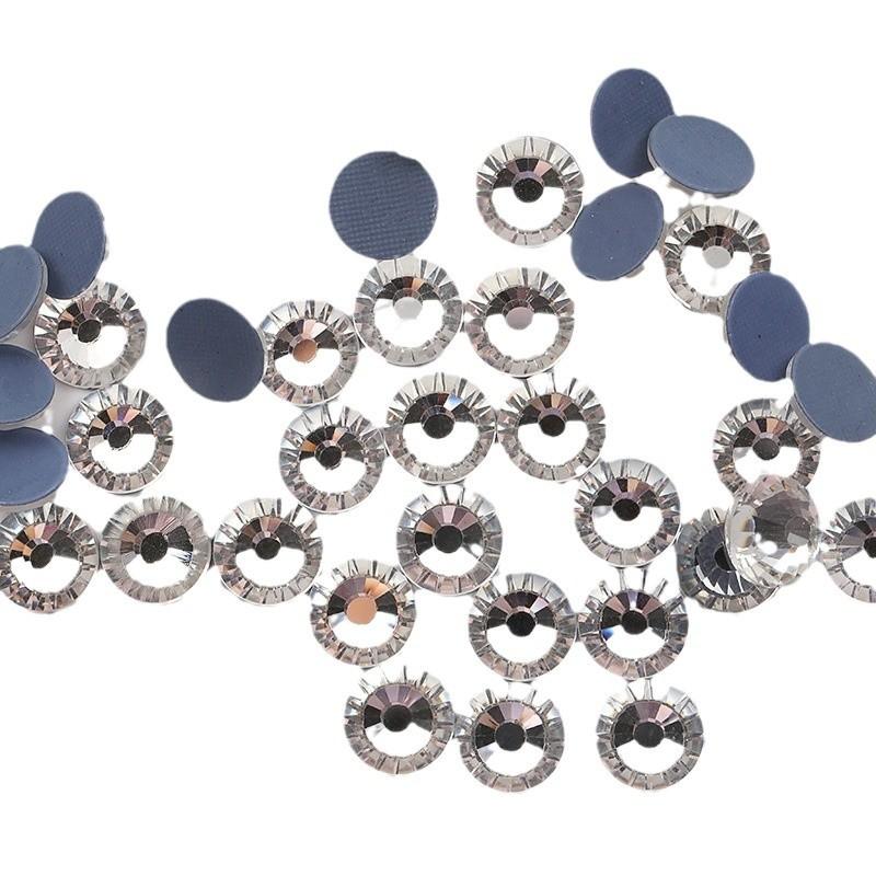 Color Summary Clothes Imitation Austrian Hot Diamond Clothes Diamond Dance Clothing Diamond Xiuhe Clothing Diamond Flat Bottom Diamond Accessories