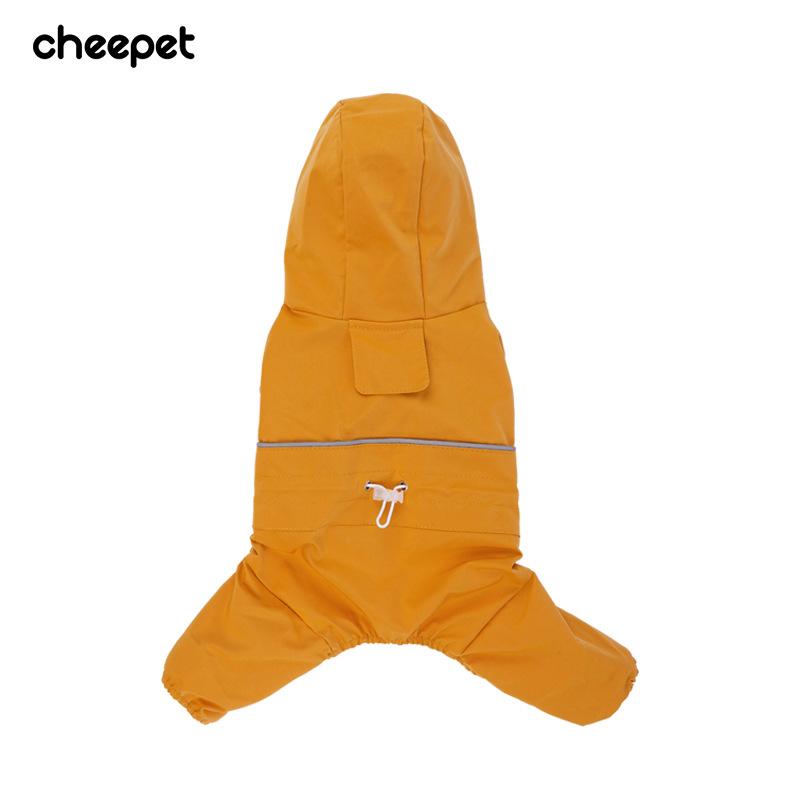 

Pet Outdoor Jacket Waterproof Dustproof Teddy Bigbear Schnauzer Dog Raincoat 2XL
