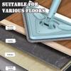 360° Rotatable Multifunctional Triangle Mop,Wall Cleaning Tool with Long Handle,Wet and Dry Triangular Window Squeegee Mops