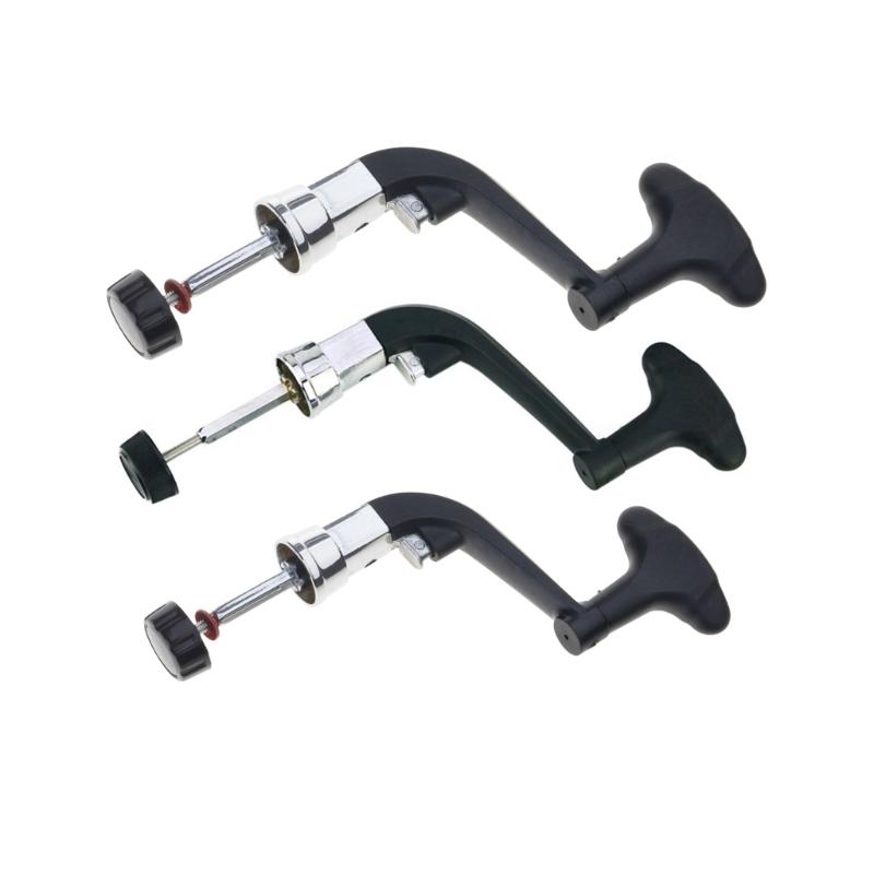 Rotating Reel Handle Arm Grip Semi Metal Reel Power Handle Knob Fishing Reel Handle Grip Fishing Accessories