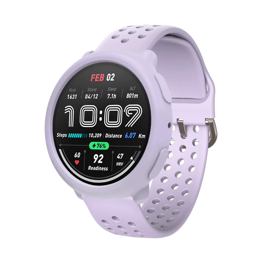 Silikon Schutzhülle+Armbandabdeckung Hülle Für Huami Amazfit Active2 Smart Ersatz Zubehör Rahmen Hüllen Bildschirmschutzhülle