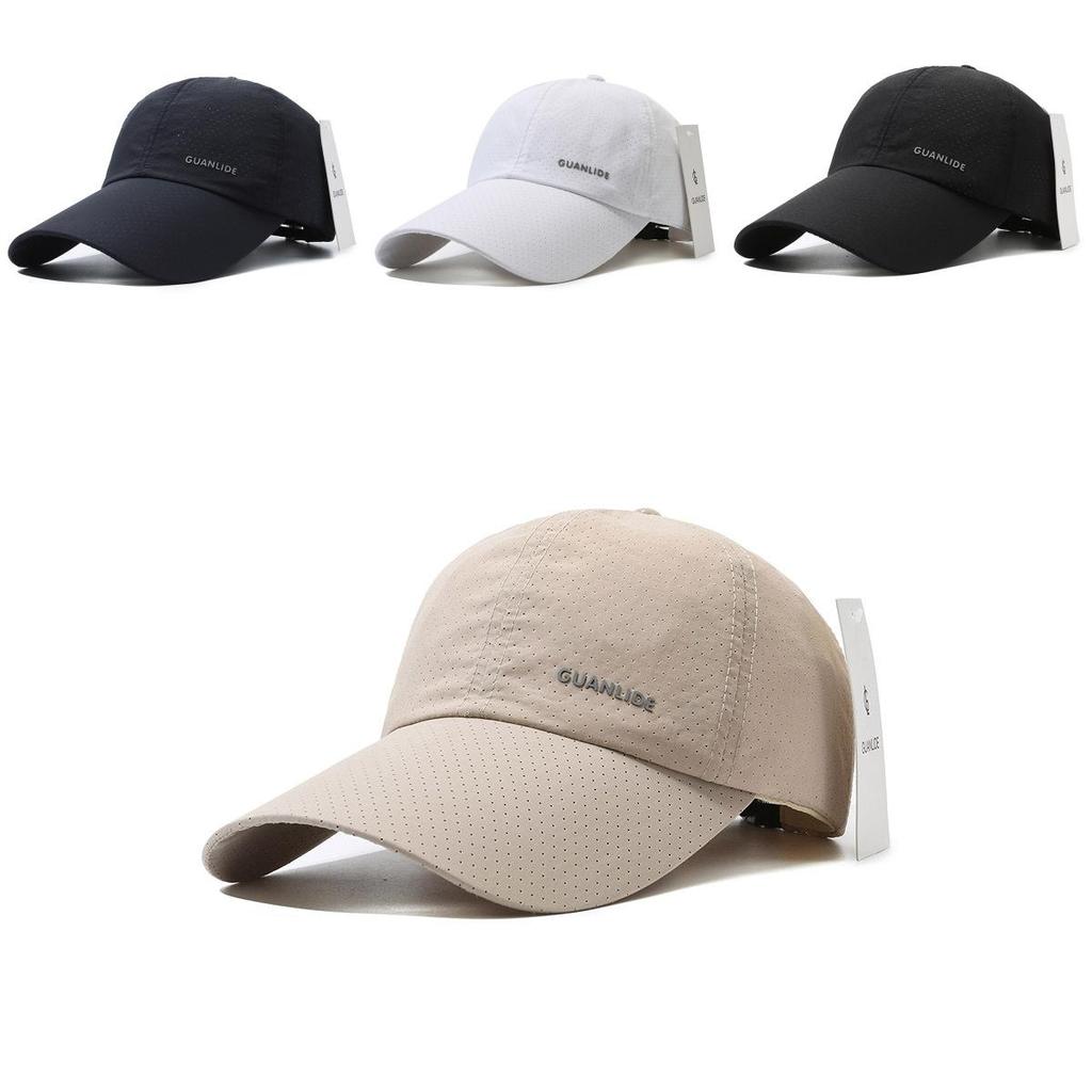 Trendy Black Baseball Cap Adjustable With Quick Dry Fabric For Active Lifestyle