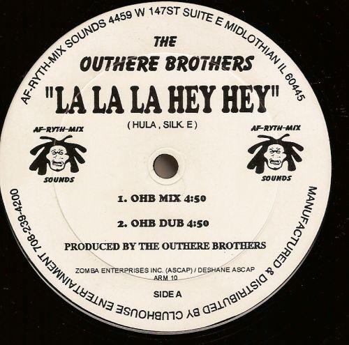 

12inch Record OUTHERE BROTHERS La La La Hey Hey ARM10 AfRythMix Sou 1995 US Dance Electronica Used