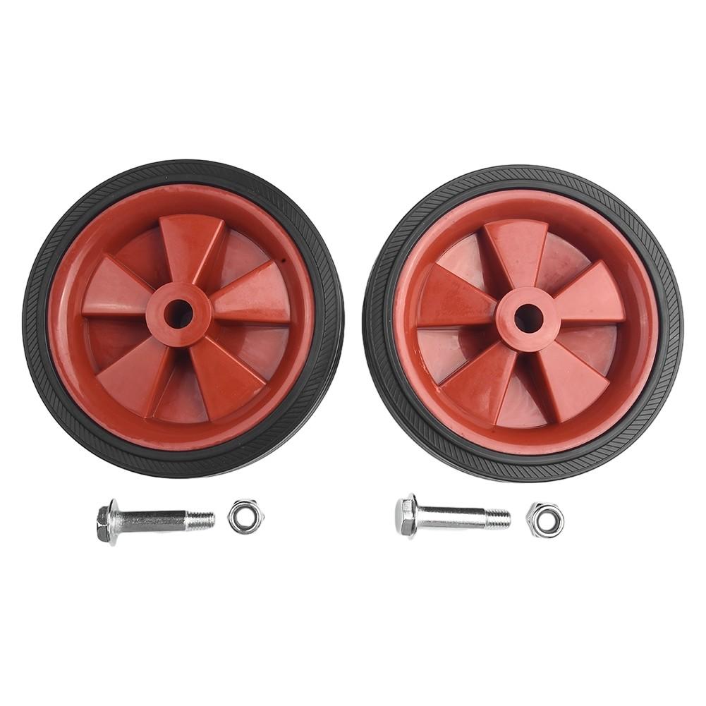 2Pcs Air Compressor Wheel Replacement Absorption Non-Slip 5-6Inch Shockproof