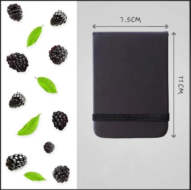 96 Sheets A7 Mini Pocket Fruit Color Notebook Journals Monthly Weekly Daily Planner Study Work To Do Memo Pads Agenda Stationery