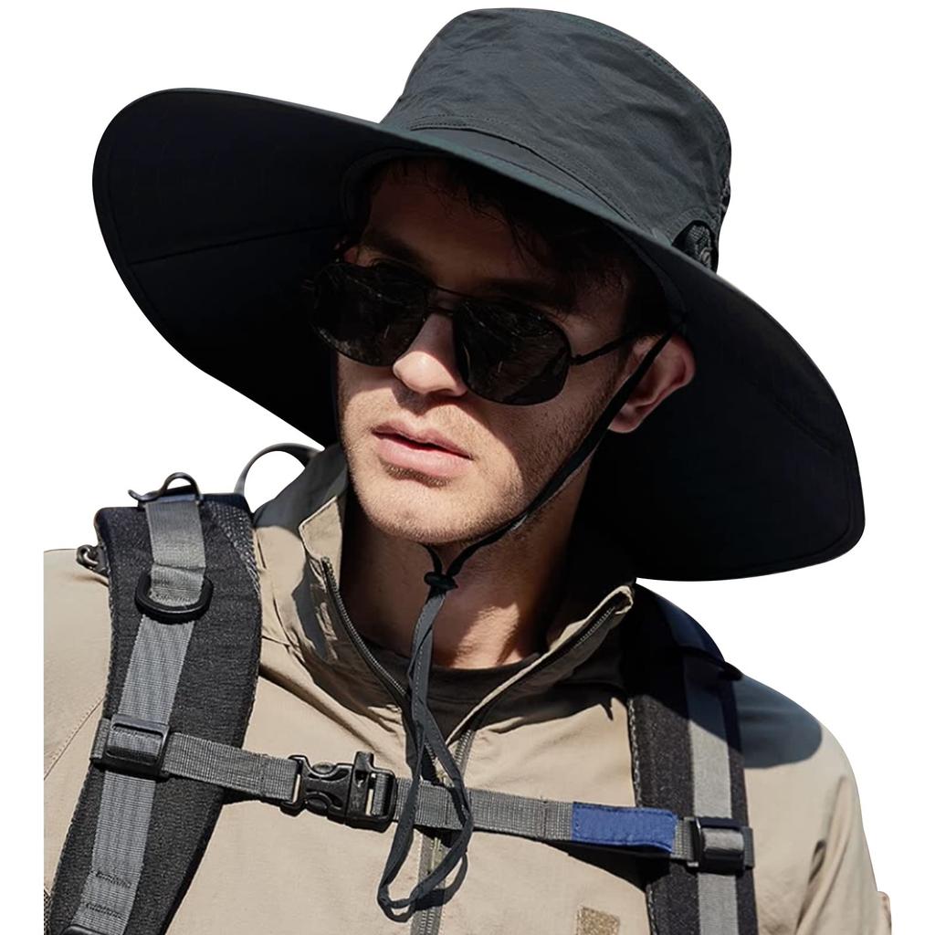 Clape Sun UV Safari Wide UV with Adjustable Chin Breathable Perfect for and Outdoor and Hiking Hat, Protection, Hat, Brim, Protection, Strap, Mesh,