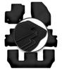 Premium Car Mats For: Ford S-MAX MK1 FL 7-seater (2012-2015)