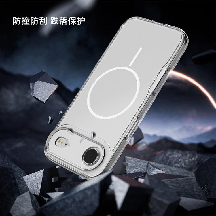 iphone11Air Mobile Phone Case Is Customized for Apple 11promax Transparent Magnetic Anti-drop 11Pro Protective Case.