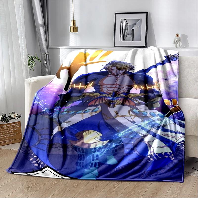 2025 New Style Cartoon Record of Ragnarok Anime Blanket,Soft Throw Blanket for Home Bedroom Bed Sofa Travel Picnic Cover Kids