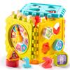 Toddler Activity Cube Box Shape Sorting Toys Boys Girls Shape Matching Number Sorter Game Baby Montessori Educational Kid Toys