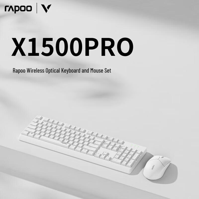 

Rapoo X1500PRO Wireless Keyboard and Mouse Combo
