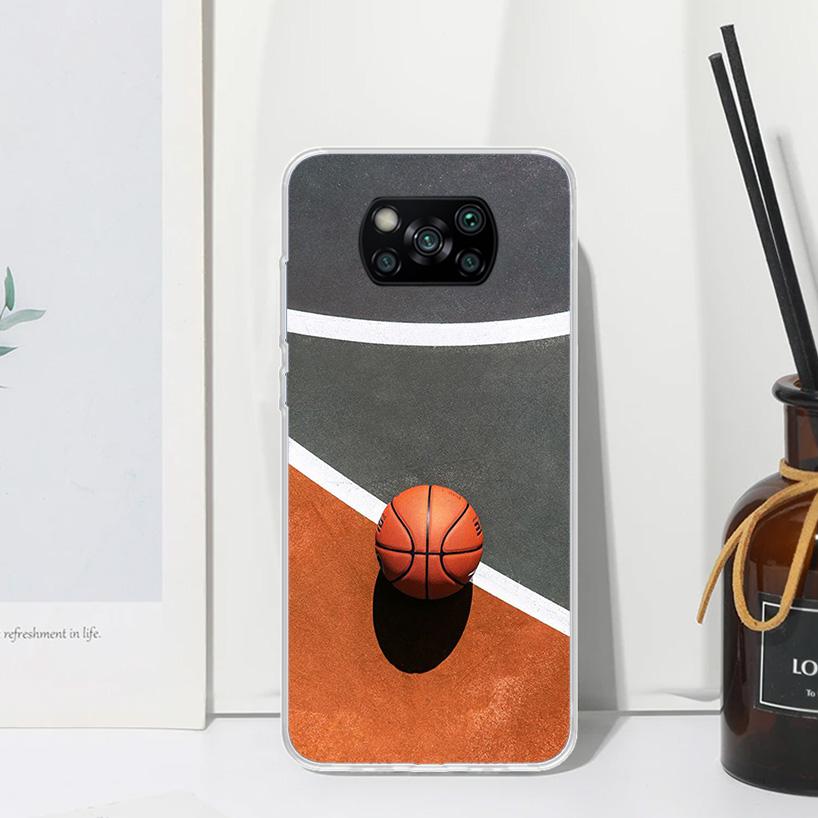 

Basketball Basket Play Phone Case For Xiaomi Poco X7 X6 X5 X4 X3 Nfc F6 F5 Pro F4 Gt F3 F2 F1 M5S M4 M3 Art Fundas Back Cover Xiaomi Poco M3