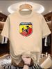 Summer Print Fashion Trend Unisexs Tshirt Casual Breathable Comfortable Summer Highquality Cotton Short Sleeved Tshirt Unisex