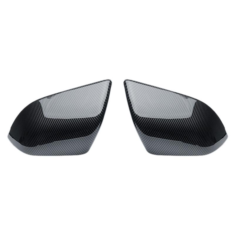 Carbon Fiber Rearview Mirror Housing Rearview Mirror Protector Cover For Tesla Car Decoration Parts Carbon fiber Y