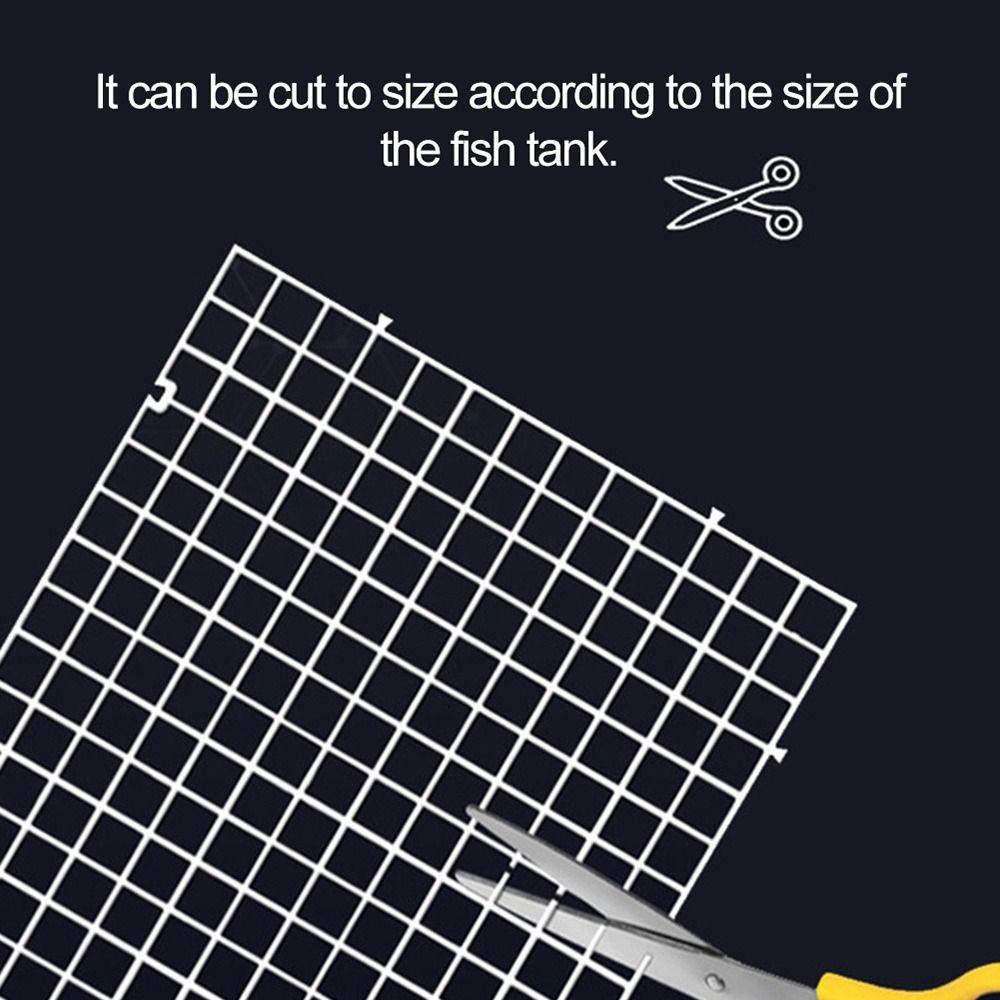 30x15/30x30cm Fish Tank Isolation Plate Detachable Spliceable Hollow Bottom Filter Plate Grid Divider Plate for Aquarium