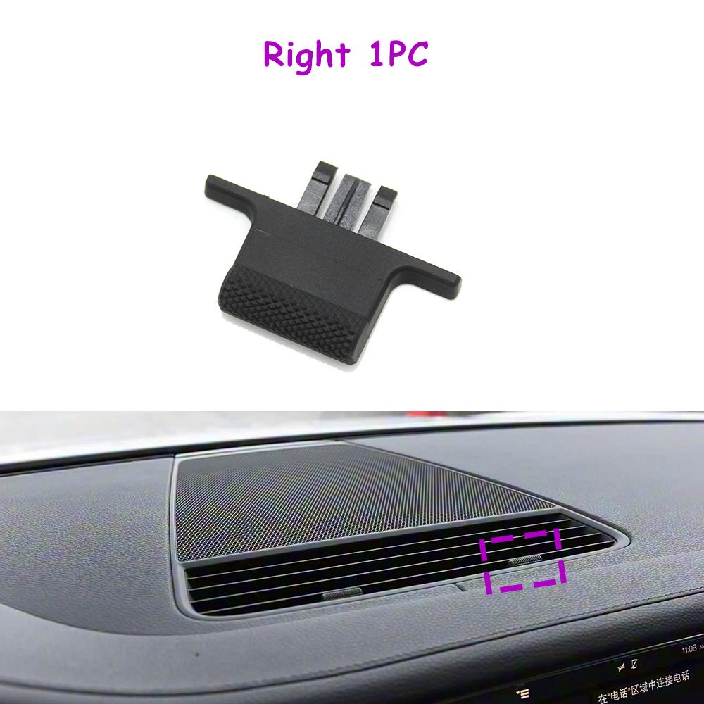971/971-2 Car Interior Front Dashboard Speaker Cover AC Vent Grille Slider Clip For Porsche Panamera 2017- Right 1PC