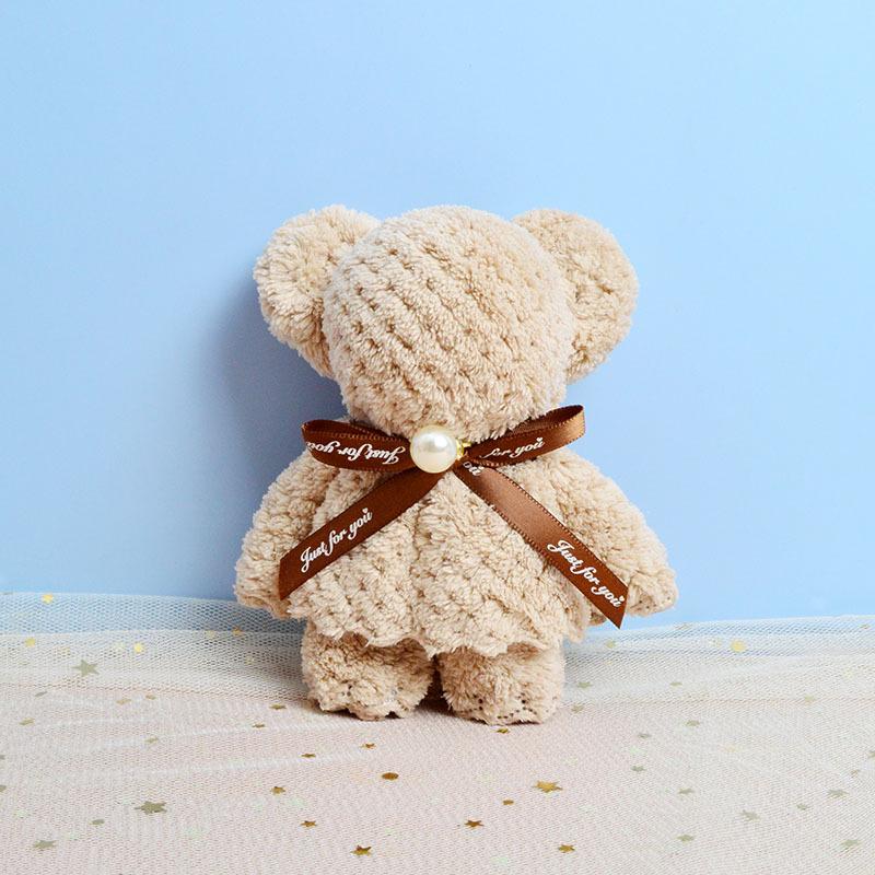 

Рушники Маленький Ведмедик - Весілля, Цукерковий магазин, Червоний, на Новий рік, День Незалежності, Подарунки до Свята середини осені Thick 30x30 cm