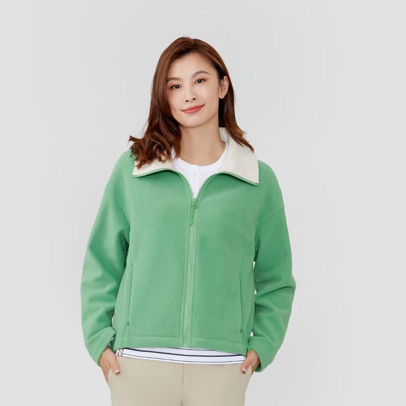 LAFUMA Women's Color-Blocked Fleece Cardigan