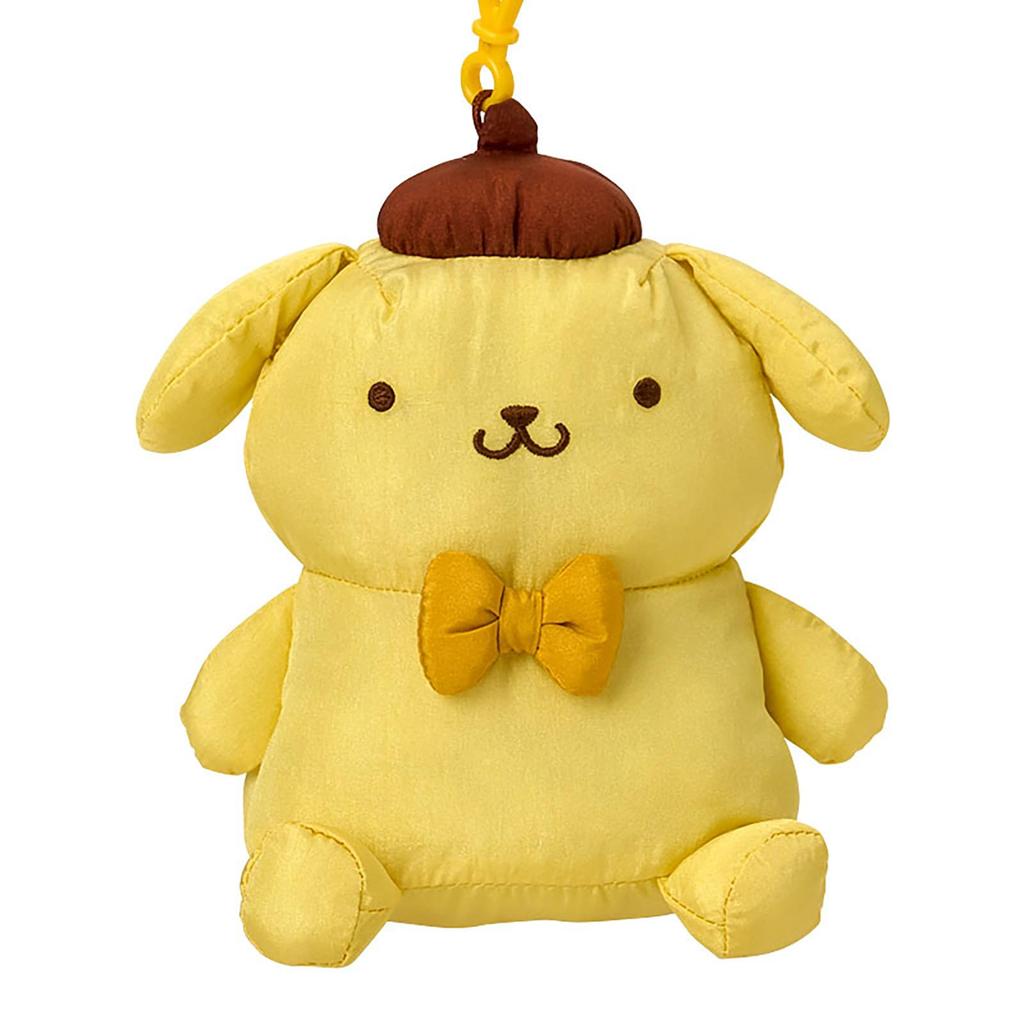 Sanrio Mascot Holder ABS Ages 6 and 320463 (SANRIO) (Fuwashika Kids) Pompompurin, Nylon, Polyester, Resin, Up, Strap,