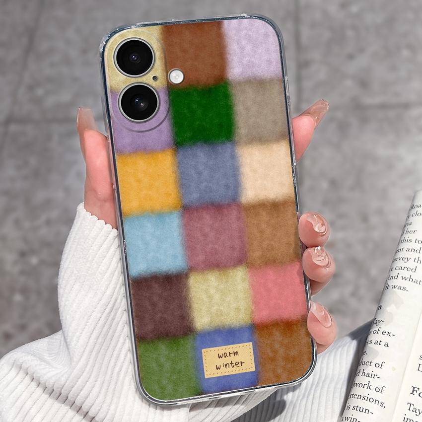 For iPhone 17 Air 16 15 14 13 Pro Max Plus 16e Luxury Clear Phone Case Cute Couple Piggy Pattern Soft Silicone Anti Slip Shell For iPhone Bumper Cover