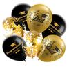 Celebrate Graduation Honeycomb Ornament Black Gold Blue GRAD Theme Decor  Graduation Season