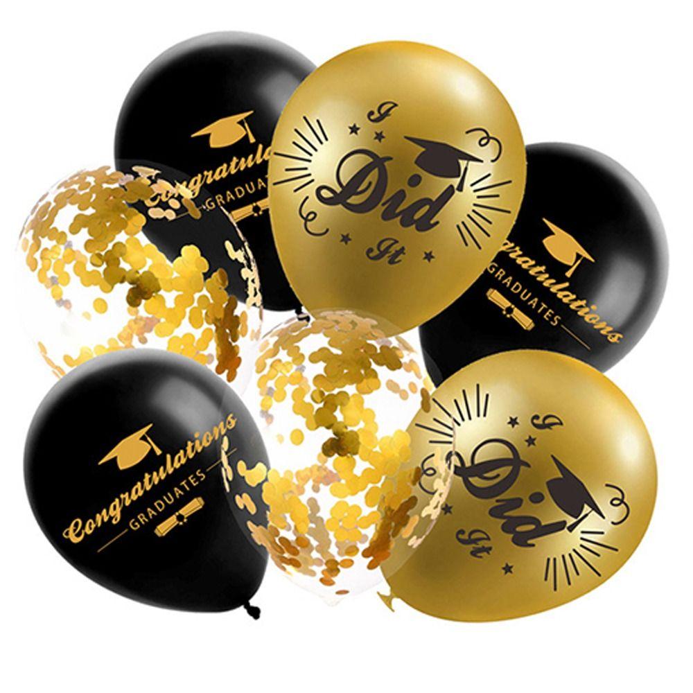 Celebrate Graduation Honeycomb Ornament Black Gold Blue GRAD Theme Decor  Graduation Season