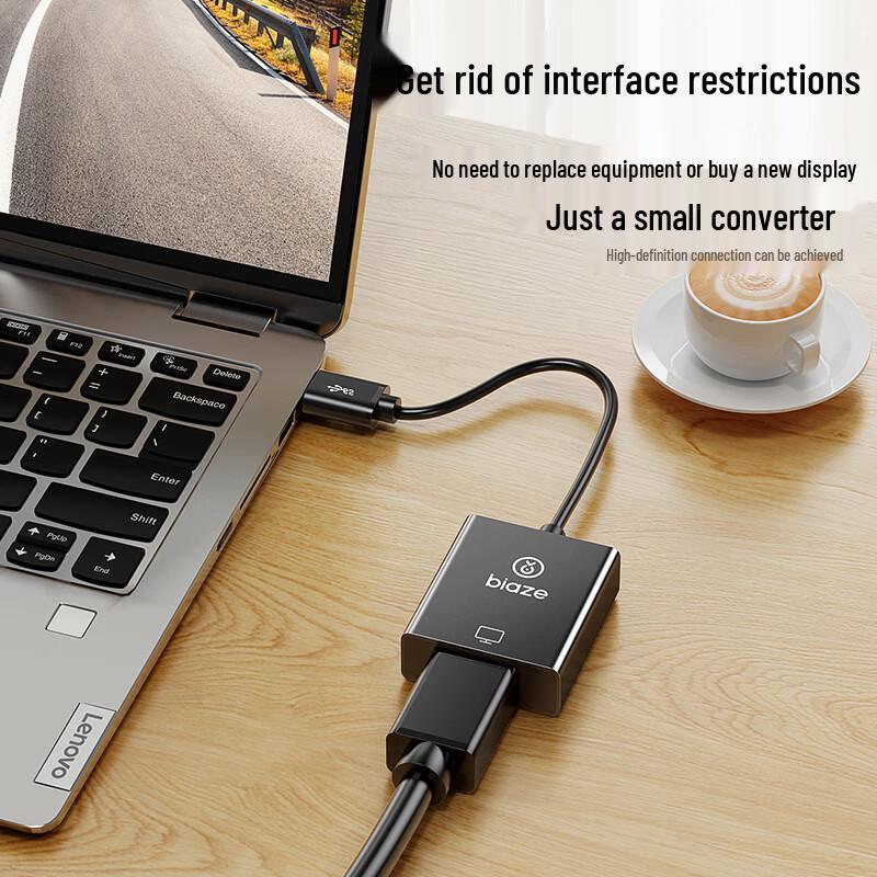 BIYAOZI USB to HDMI Display Adapter