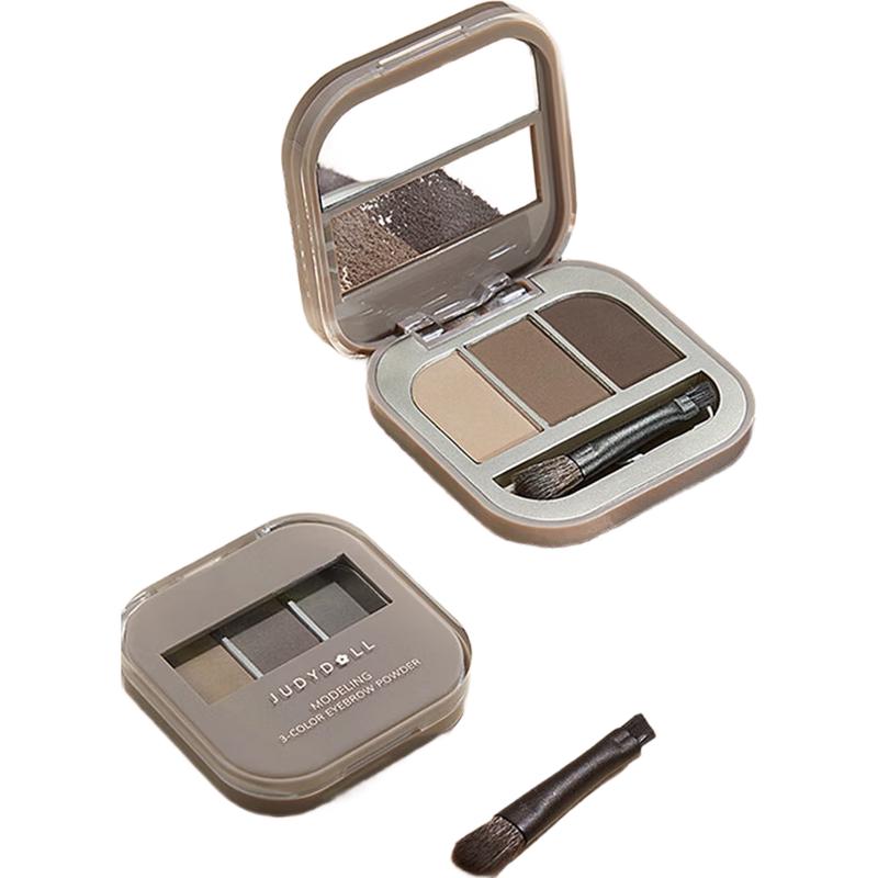 Judydoll Three-Color Eyebrow Powder