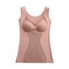 Ladies' Thermal Vest: Double-Sided Brushed Velvet, Seamless Lace, Chest Padding, Plus Size, Autumn/Winter Warmth