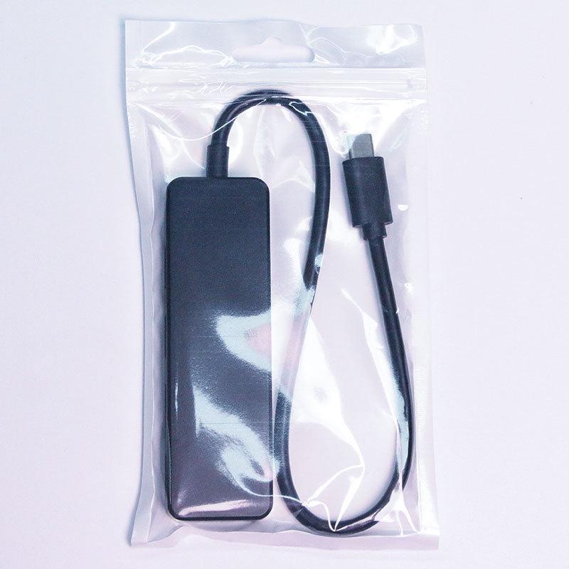 Cross Multi-functional Type-C Docking Station: 4-in-1 USB 3.0 Hub for Computers