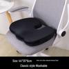 Breathable Gel Memory Foam U-Shaped Office Chair Cushion for Long-Term Sitting