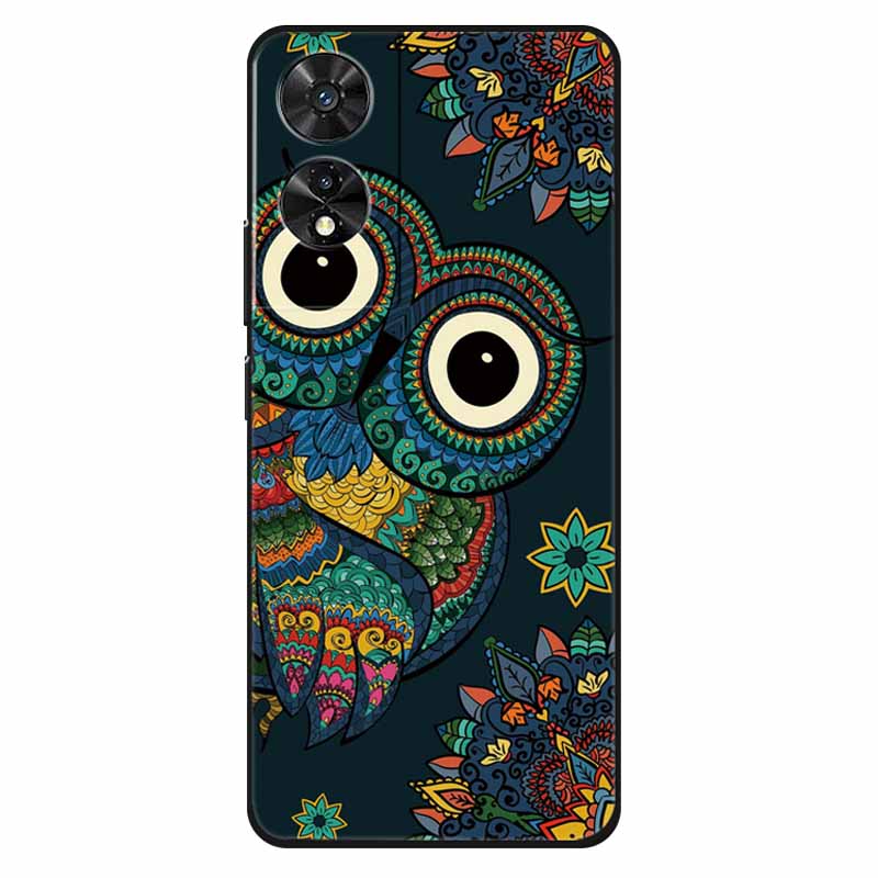 For TCL 505 Case Silicone Fashion Protective TPU Soft Funda for TCL 505 Phone Cover Animal Bumper for TCL505 Coque Shell Cute