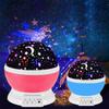 Romantic Star Sky Projector Lamp Baby Bedroom Gift Home Decoration Rotation LED Night Light