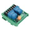 2-Kanal 30A 24V Relaismodul mit Optokoppler-Isolation, unterstützt Low/High-Level-Trigger