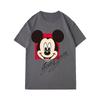 Disney Classic Mickey Mouse T Shirt Summer Cotton Short Sleeve Unisex Couples T-Shirt Stylish Cute Men Women Clothing Hip Hop Te